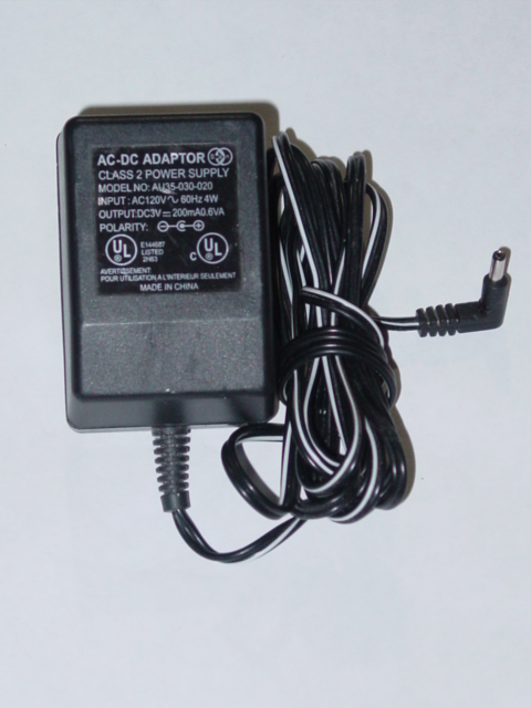 NEW AU35-030-020 AC Adapter 3V 200mA